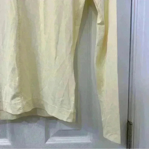 Club Monaco Luxe Ballerina Top Pale Yellow Size S NWT - Picture 3 of 9